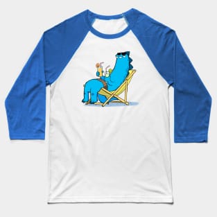 Flat out like a lizardman drinking Baseball T-Shirt